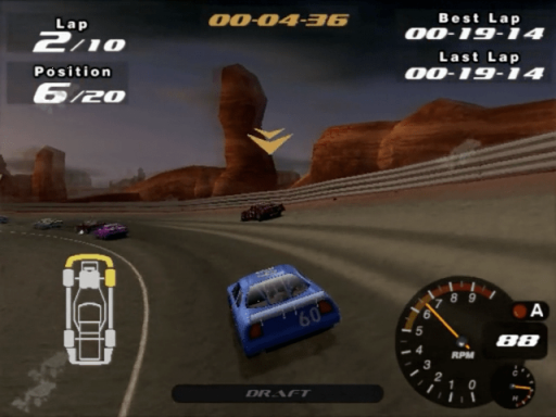 Gameplay screenshot for Short Track Racing: Trading Paint