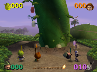 Gameplay screenshot for Shrek: Super Party