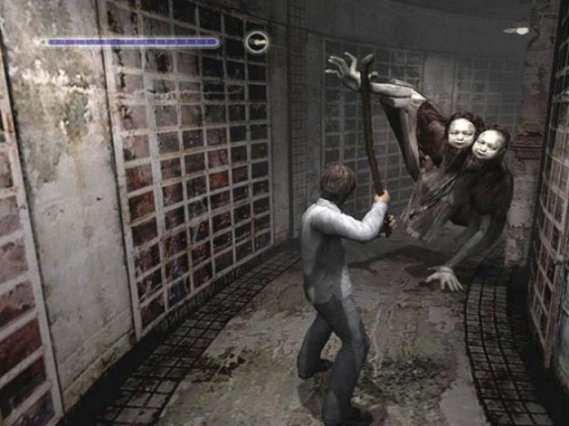 Gameplay screenshot for Silent Hill 4: The Room