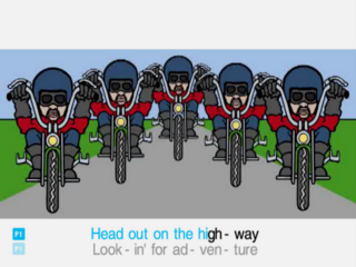 Gameplay screenshot for SingStar Amped