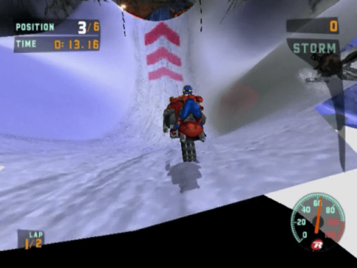 Gameplay screenshot for Sled Storm