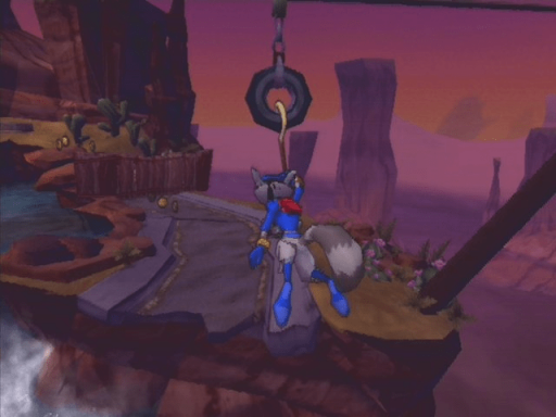 Gameplay screenshot for Sly Cooper and the Thievius Raccoonus