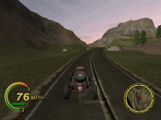 Gameplay screenshot for Smuggler's Run