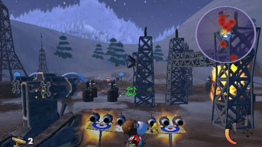 Gameplay screenshot for Snoopy vs. The Red Baron
