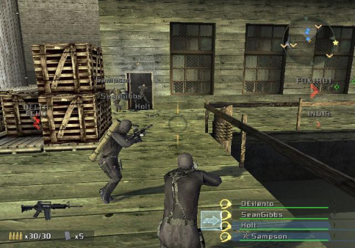 Gameplay screenshot for SOCOM: U.S. Navy SEALs - Combined Assault