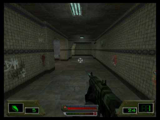Gameplay screenshot for Soldier of Fortune: Gold Edition