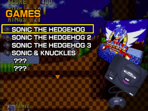 Gameplay screenshot for Sonic Mega Collection Plus