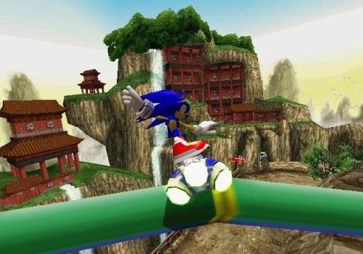 Gameplay screenshot for Sonic Riders: Zero Gravity