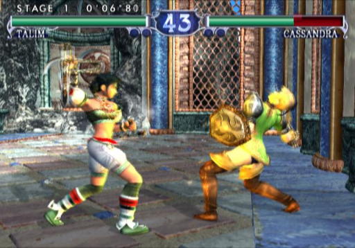 Gameplay screenshot for Soulcalibur II