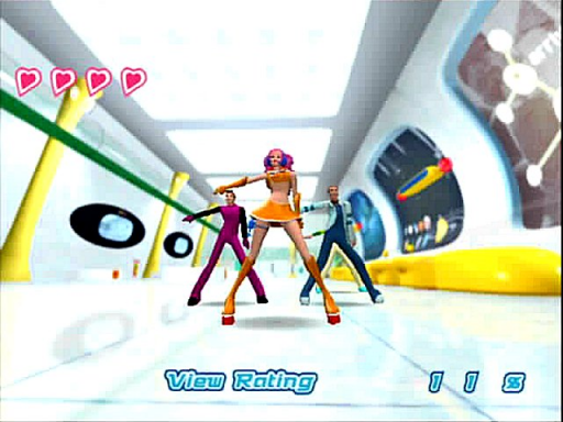 Gameplay screenshot for Space Channel 5: Special Edition - Disc 1