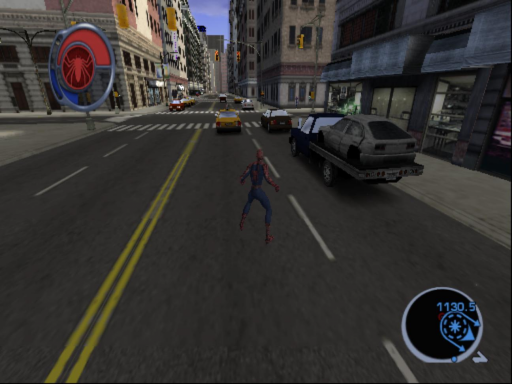 Gameplay screenshot for Spider-Man 2