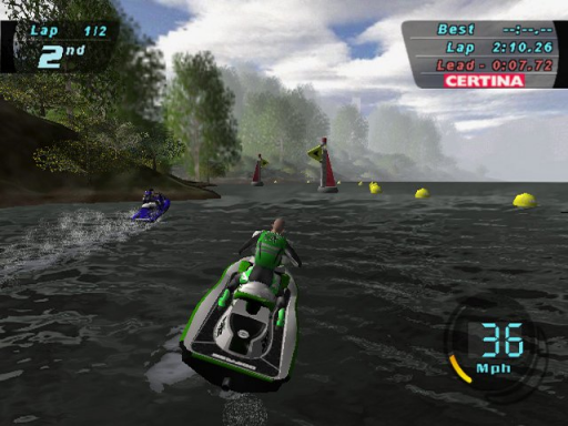 Gameplay screenshot for Splashdown