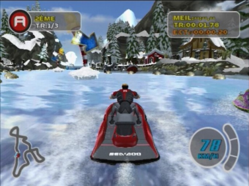 Gameplay screenshot for Splashdown: Rides Gone Wild