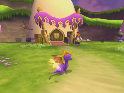Gameplay screenshot for Spyro: A Hero's Tail