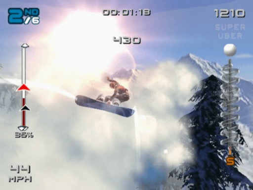 Gameplay screenshot for SSX 3