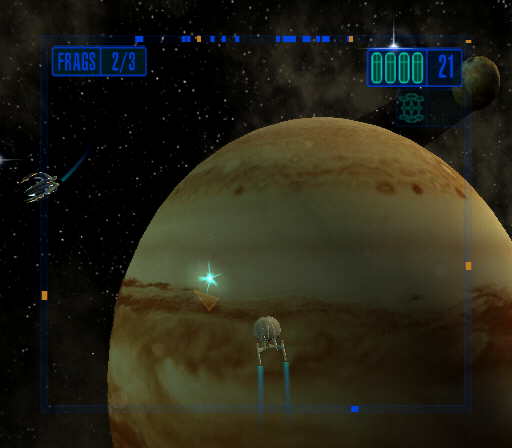 Gameplay screenshot for Star Trek: Encounters