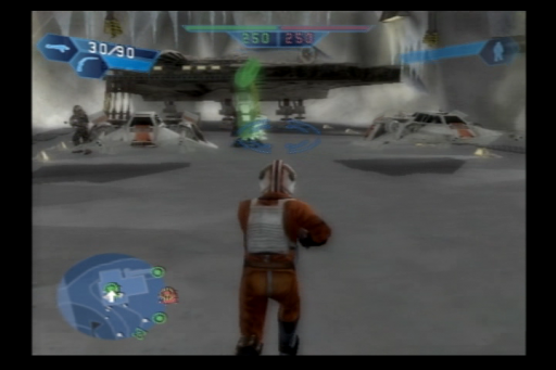 Gameplay screenshot for Star Wars: Battlefront
