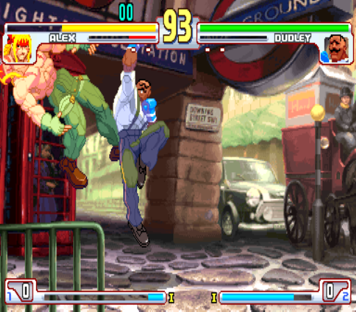 Gameplay screenshot for Street Fighter Anniversary Collection