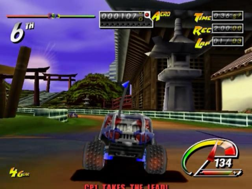 Gameplay screenshot for Stunt GP