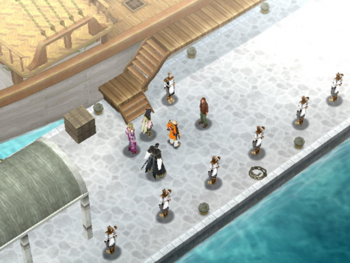 Gameplay screenshot for Suikoden V