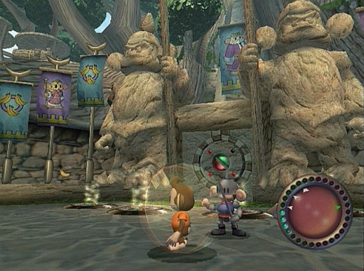 Gameplay screenshot for Super Monkey Ball Adventure
