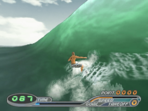 Gameplay screenshot for Surfing H3O