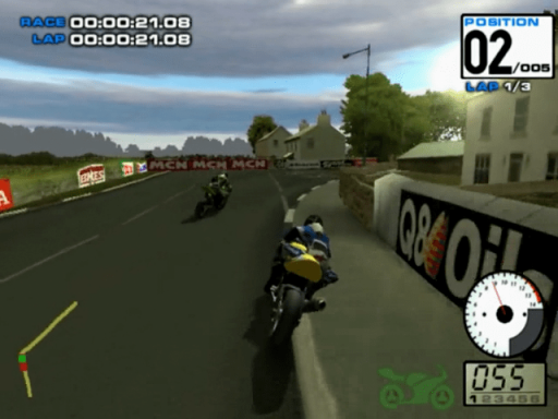 Gameplay screenshot for Suzuki TT Superbikes: Real Road Racing
