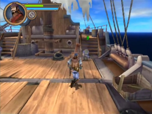 Gameplay screenshot for Swashbucklers: Blue vs. Grey