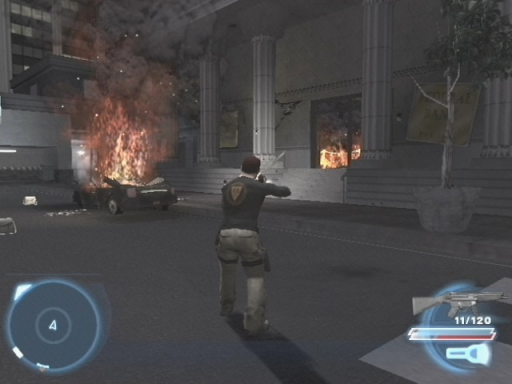 Gameplay screenshot for Syphon Filter: The Omega Strain
