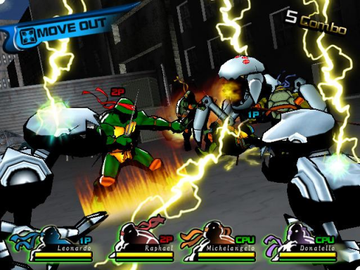 Gameplay screenshot for Teenage Mutant Ninja Turtles 3: Mutant Nightmare