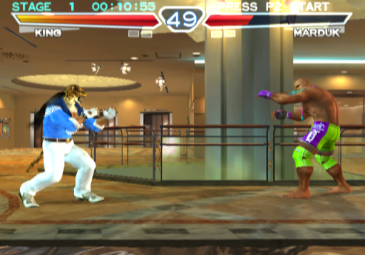 Gameplay screenshot for Tekken 4