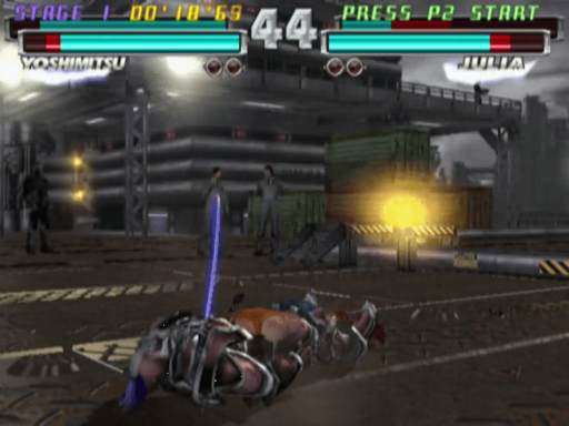 Gameplay screenshot for Tekken Tag Tournament