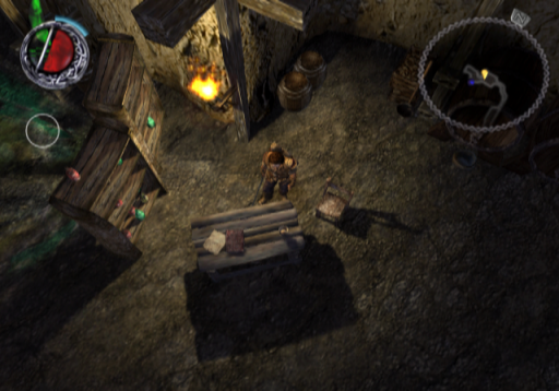 Gameplay screenshot for The Bard's Tale