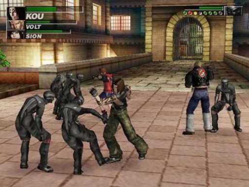Gameplay screenshot for The Bouncer