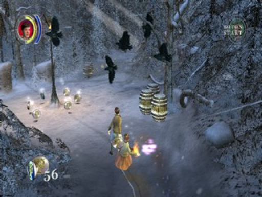 Gameplay screenshot for The Chronicles of Narnia: The Lion, the Witch and the Wardrobe