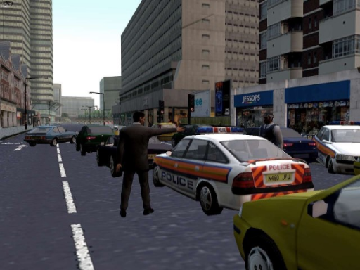 Gameplay screenshot for The Getaway