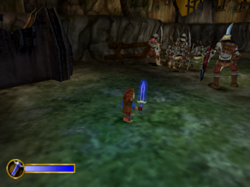 Gameplay screenshot for The Hobbit: The Prelude to the Lord of the Rings