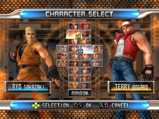 Gameplay screenshot for The King of Fighters 2006