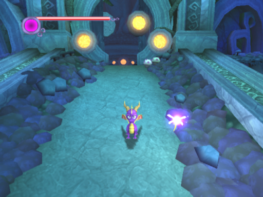 Gameplay screenshot for The Legend of Spyro: The Eternal Night