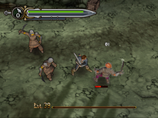 Gameplay screenshot for The Lord of the Rings: Aragorn's Quest