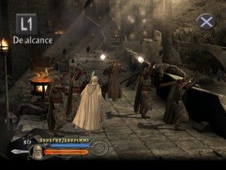 Gameplay screenshot for The Lord of the Rings: The Return of the King