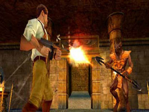 Gameplay screenshot for The Mummy Returns