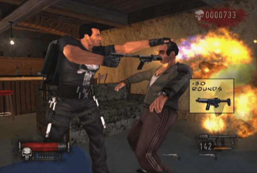 Gameplay screenshot for The Punisher