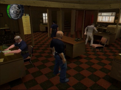 Gameplay screenshot for The Shield: The Game