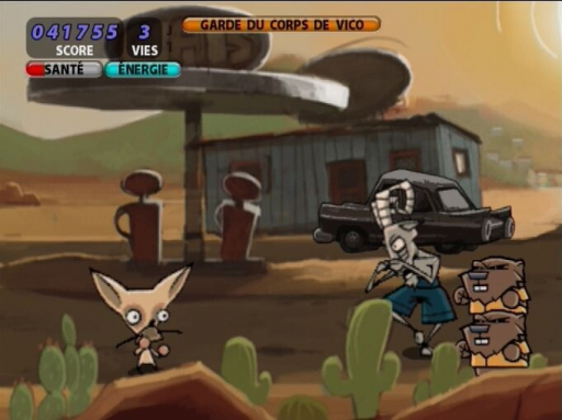 Gameplay screenshot for Thrillville: Off the Rails