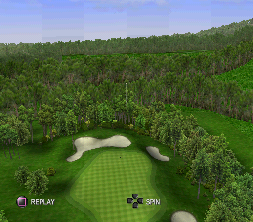 Gameplay screenshot for Tiger Woods PGA Tour 2001