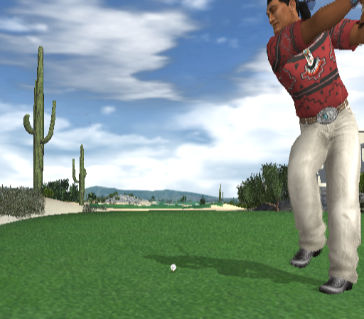 Gameplay screenshot for Tiger Woods PGA Tour 2005