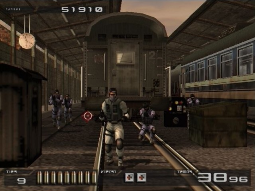 Gameplay screenshot for Time Crisis 2