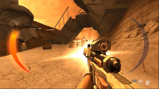 Gameplay screenshot for TimeSplitters: Future Perfect