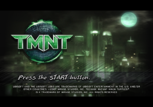 Gameplay screenshot for TMNT